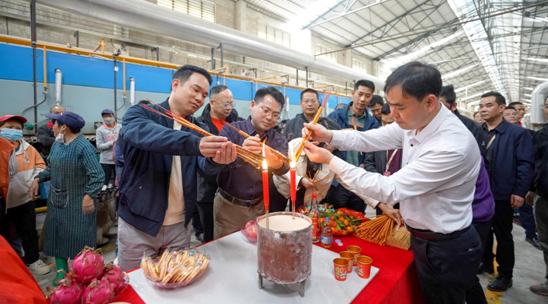 薪火升騰?盛啟新程 | 熱烈慶祝金科瓷磚2號窯爐點火圓滿成功！